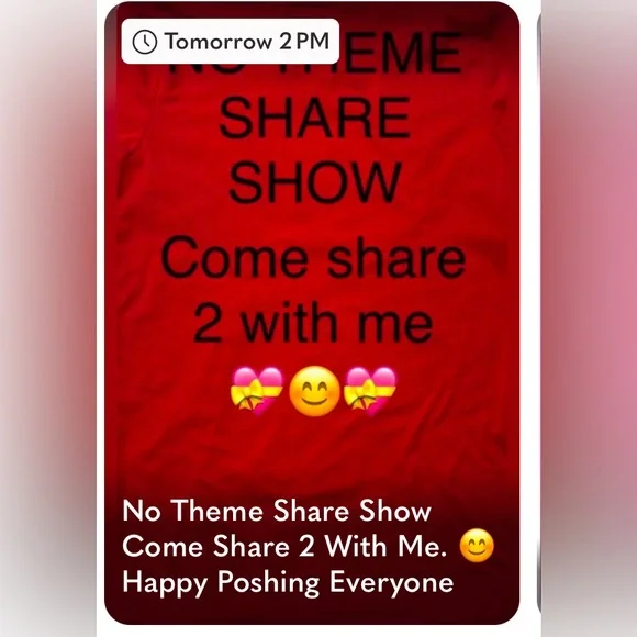 1/25/2025 No Theme Share Show Come Share 2 With Me - Picture 1 of 1